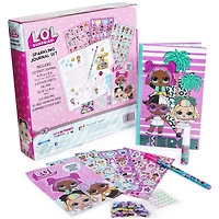 lol surprise sparkling journal set
