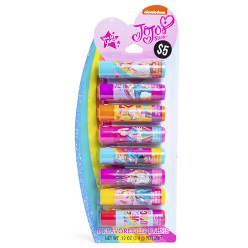 Jojo Siwa™ 8-Piece Flavored Lip Balm Set