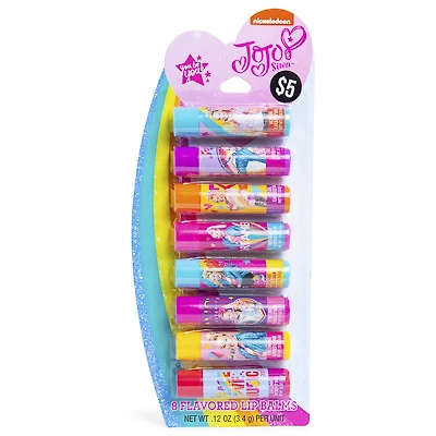 Jojo Siwa™ 8-Piece Flavored Lip Balm Set