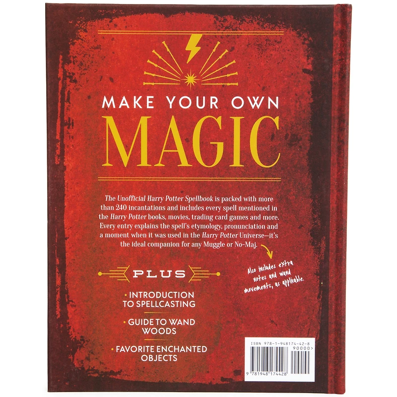 the unofficial ultimate harry potter spellbook: a complete reference guide to every spell in the wizarding world