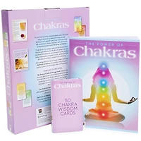 The Power Of The Chakras Book & Wisdom Card Set