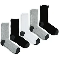 Series-8 Fitness™ Young Men's Performance Crew Socks 5-Pack