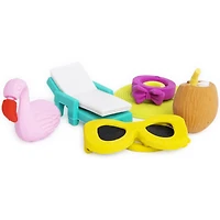 vacation 3D erasers 5-count