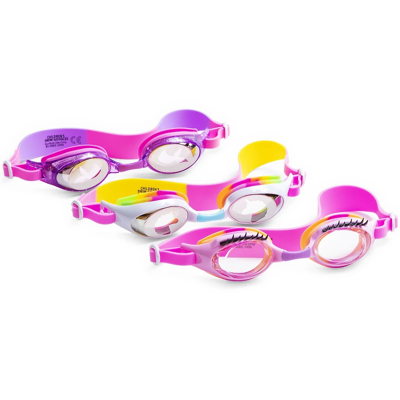 swim goggles, pool cute eyelash rainbow goggle, swimming, swim, pool, beach, summer, athletic gear, sports equipment