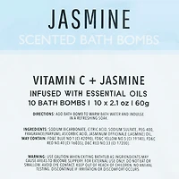 Vitamin C + Jasmine Scented Bath Bombs 10-Count