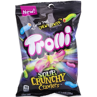 trolli sour crunchy crawlers 3.8oz