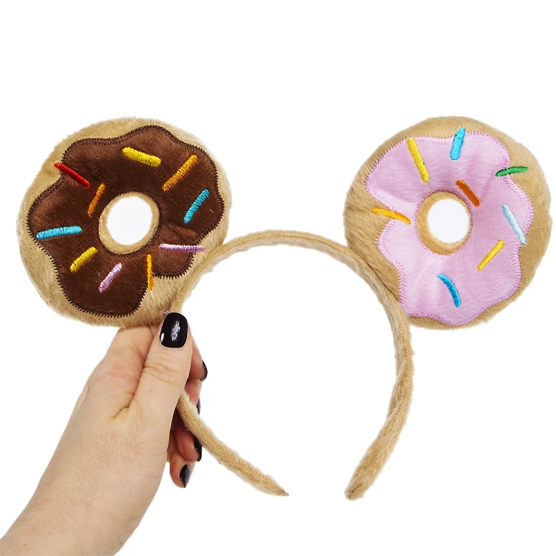 plush donut ears headband