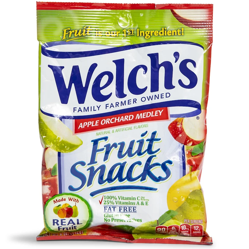 Welch's® Apple Orchard Medley Fruit Snacks 5oz Bag