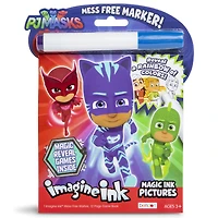 pj masks imagine ink magic ink activity book and mess-free marker