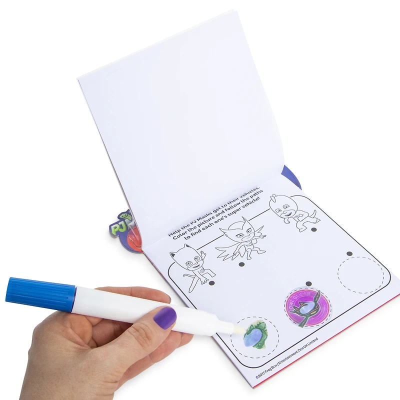 pj masks imagine ink magic ink activity book and mess-free marker