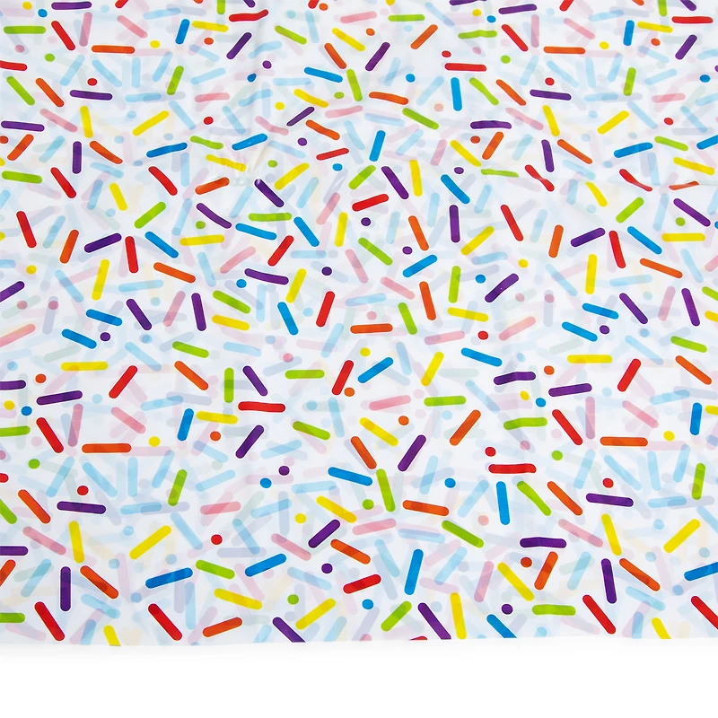 Sprinkles Party Tablecover 4.5ft X 8ft