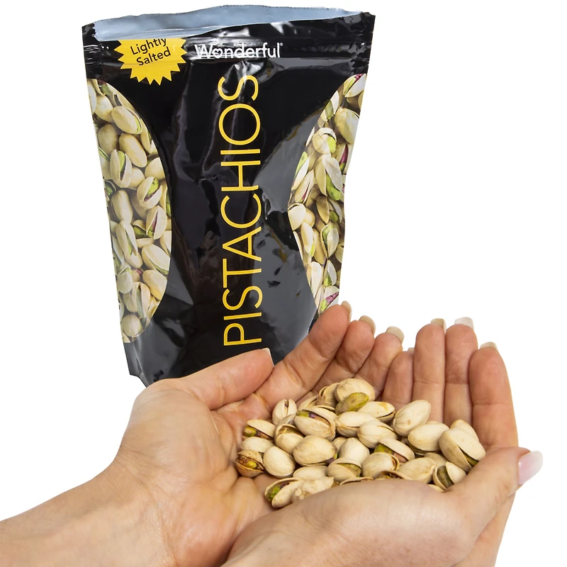 wonderful pistachios lightly salted, in-shell 8oz