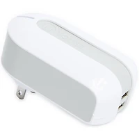 dual-usb rotating wall charger