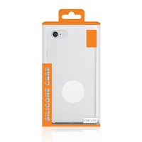 iPhone SE/8/7/6 silicone phone case - white