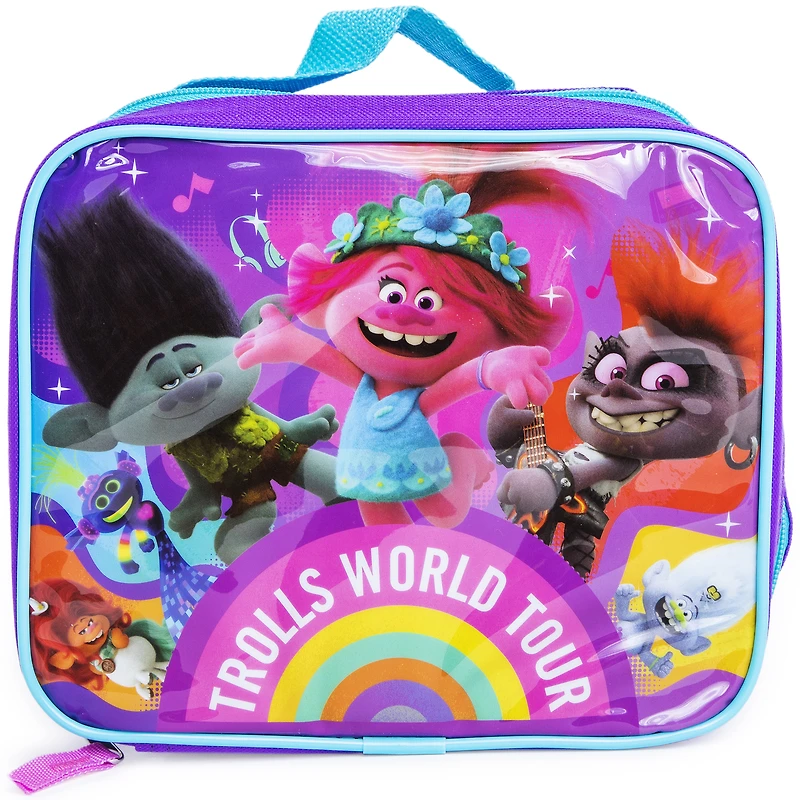 trolls world tour soft insulated lunchbox