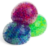 orb™ bubbleezz™ beadiballz squishy bead ball sensory toy