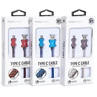 3ft Woven Usb-C Cable