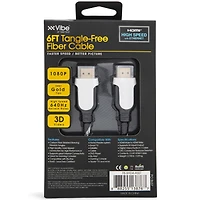 tangle-free hdmi cable 6ft