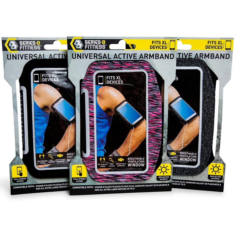 Series-8 Fitness™ Universal Active Armband For Extra-Large Devices