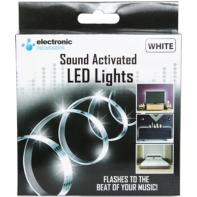 sound activated led lights;sound lights;lights that flash to music;led lights;cheap lights;tech;self adhesive lights;light strip;stick on light strip;five below;entertainment products;colored lights;music lights
