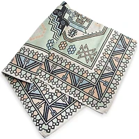 Printed Cotton Kilim Rug 3ft X 5ft