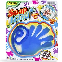 giant snap hand;giant sticky hand;snap hand;sticky hand;flinging toys;fling toys;novelty toys;silly toys;fun toys for kids;cheap kids;five below;party favors