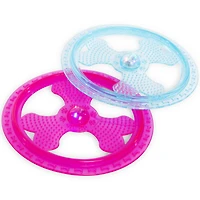 light-up LED frisbee dog toy