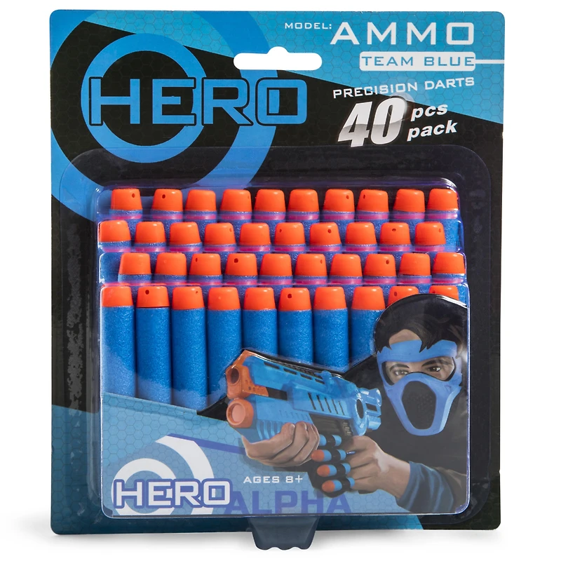 Hero Ammo Precision Darts 40-Pack
