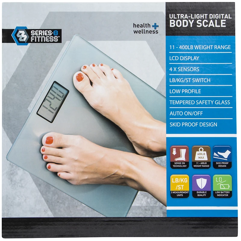 series-8 fitness ultra-light digital body scale
