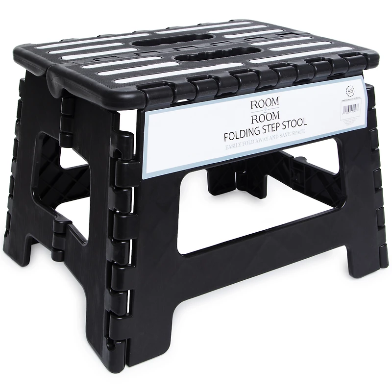 9-inch folding step stool