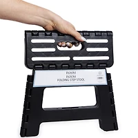 9-inch folding step stool