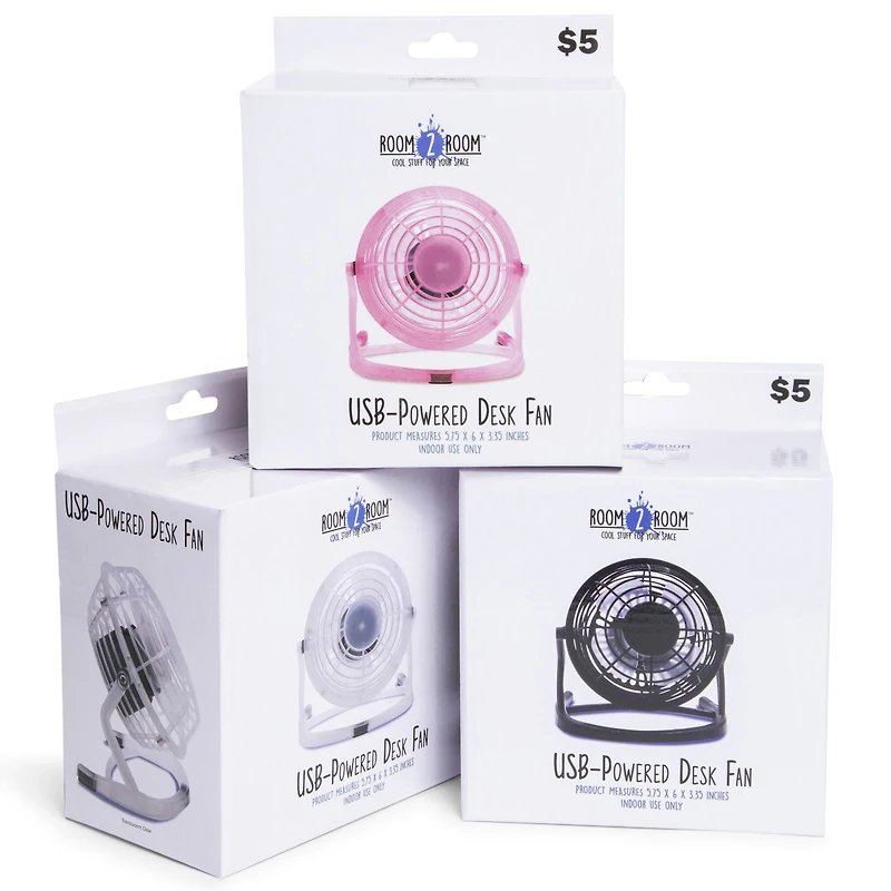 desk fan, mini computer usb small powered fan