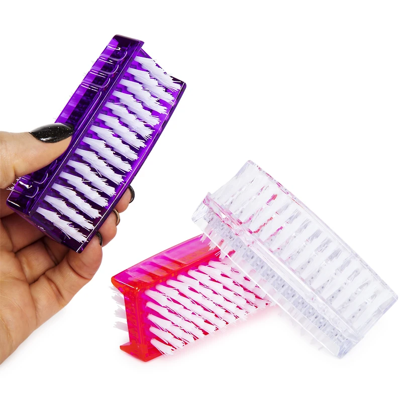 nail care, mini brush, bristle stocking stuffer, gift for girls, girls beauty, cosmetics