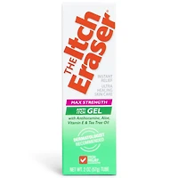 The Itch Eraser® Max Strength Anti-Itch Gel With Antihistamine 2 oz.