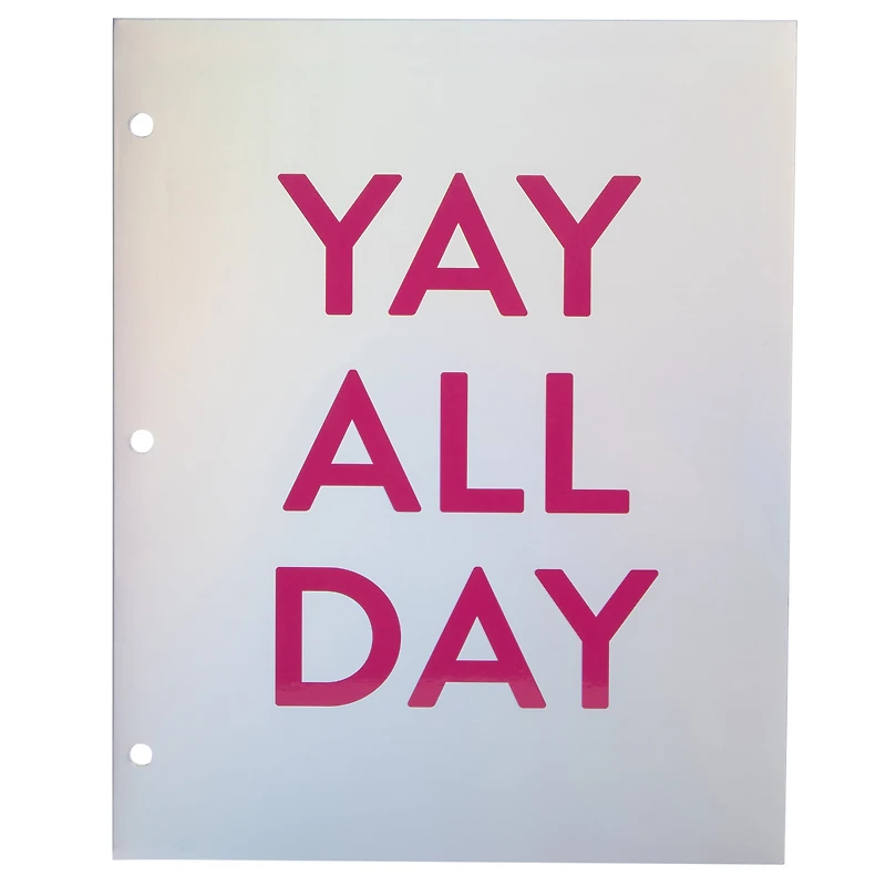 Snarky Fashion Folder 8in X 10in