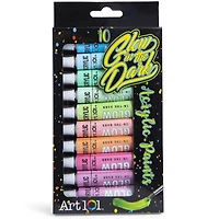 art 101 glow in the dark acrylic paints