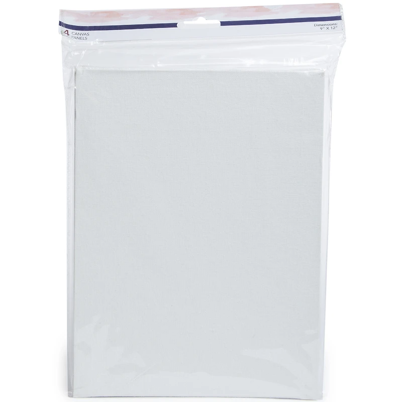 9in x 12in canvas panels 4-pack