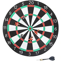 2-Sided Dartboard Game 15in