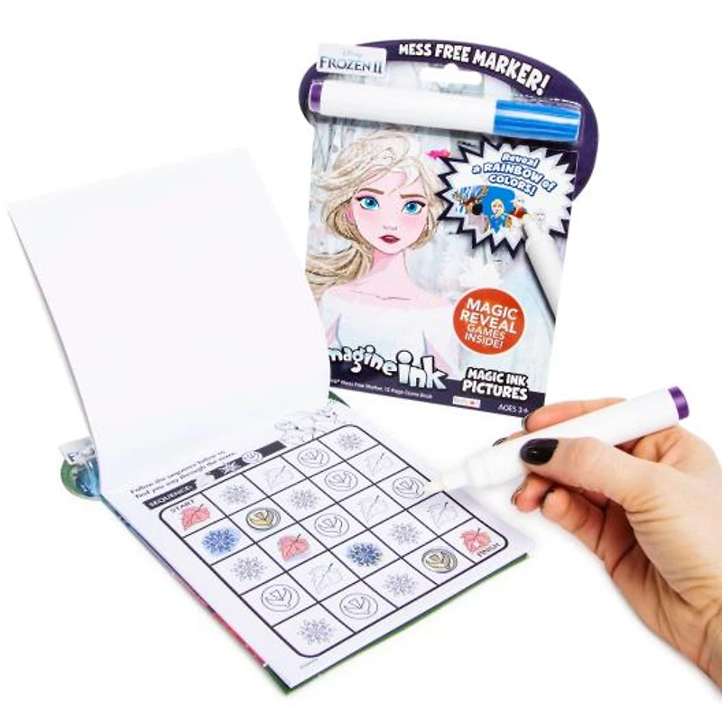 frozen, frozen 2, II, elsa, anna, disney, gift set, gift, girl christmas, xmas, hanukkah, stocking stuffer, magic ink pictures, imagine