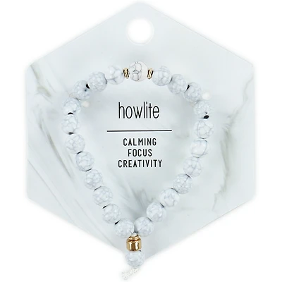 Howlite Beaded Bracelet