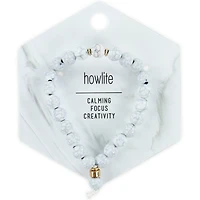 Howlite Beaded Bracelet