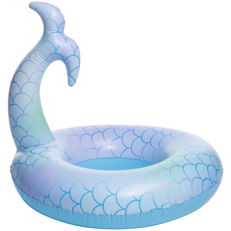 mermaid tail inner tube pool float 33in x 31in