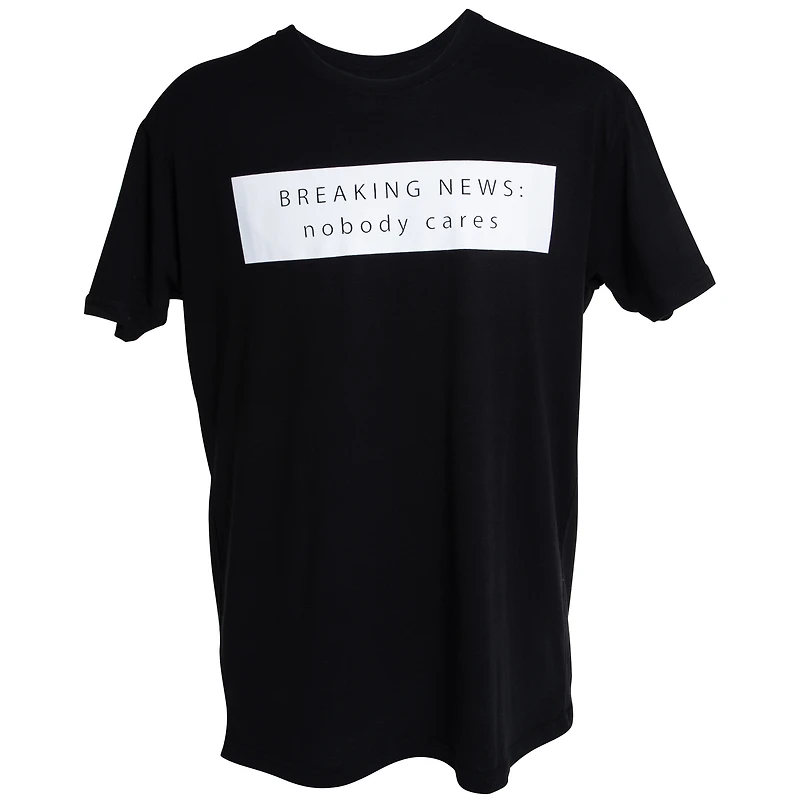Breaking News: Nobody Cares Graphic Tee