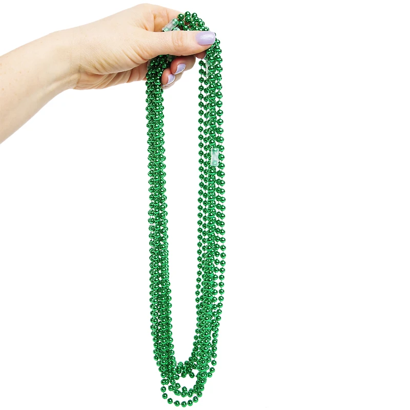 st. patrick's day beads 10-pack necklaces