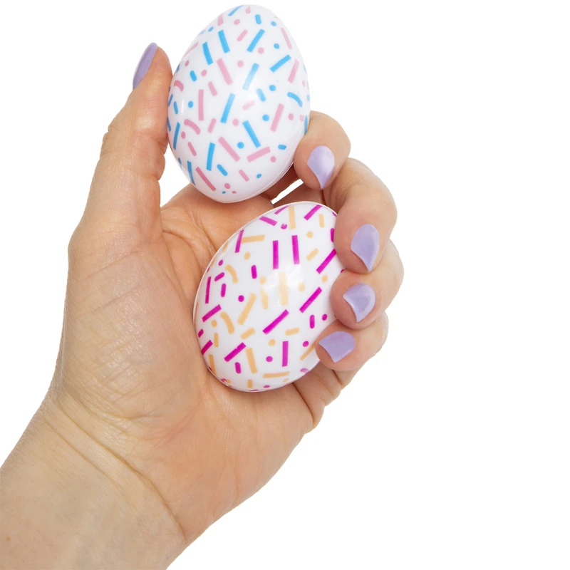 Confetti Fillable Easter Eggs 8-Count