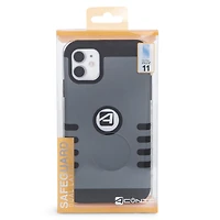 iPhone 11 safeguard dual layer case - gray