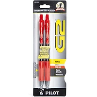 pilot g2 red premium gel roller pen