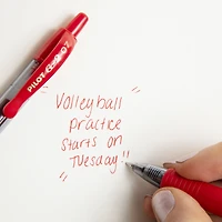 pilot g2 red premium gel roller pen
