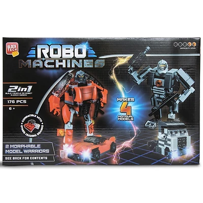 block tech® robo machines 2-in-1 set