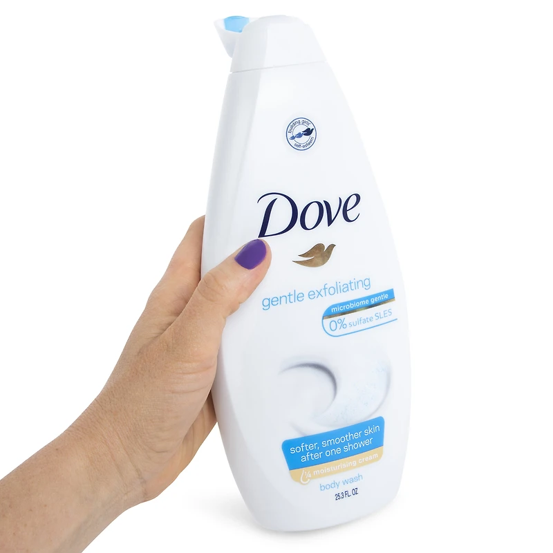 dove gentle exfoliating body wash 25.3oz